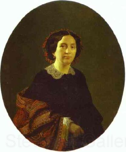 Sergey Zaryanko Portrait Of Anisya Lesnikova France oil painting art